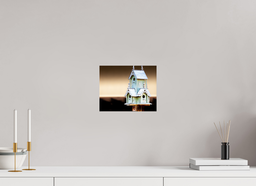 10 x 8″, Photo Print On Fuji Crystal DP II Rustic Victorian Style Birdhouse Salt Lake City