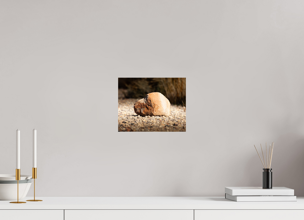 10 x 8″, Photo Print On Fuji Crystal DP II Sunlit Boulder on Mountain View Bike Trail Salt Lake City