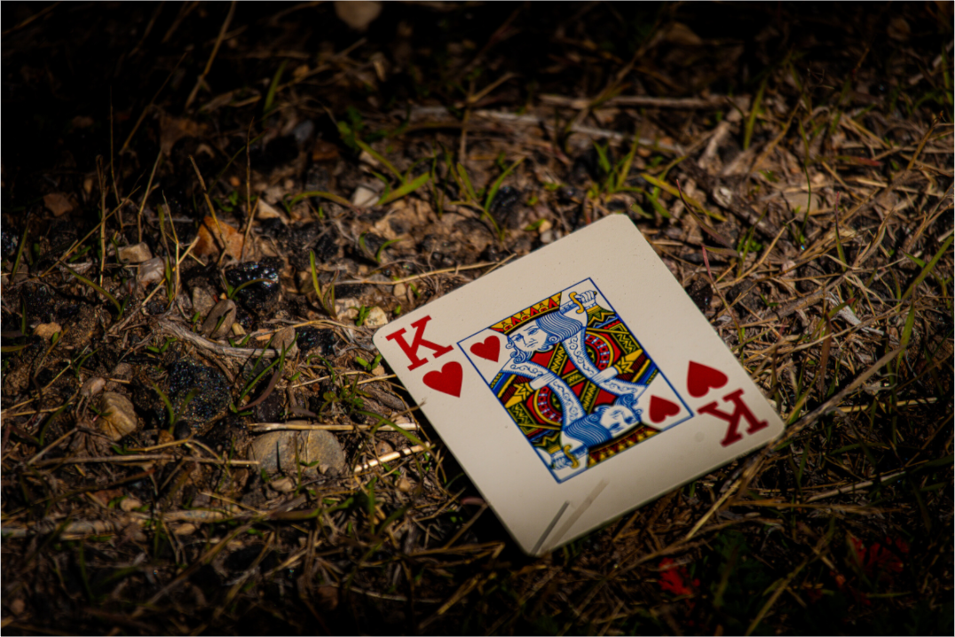 Main image King of Hearts Playing Card on Ground Salt Lake City