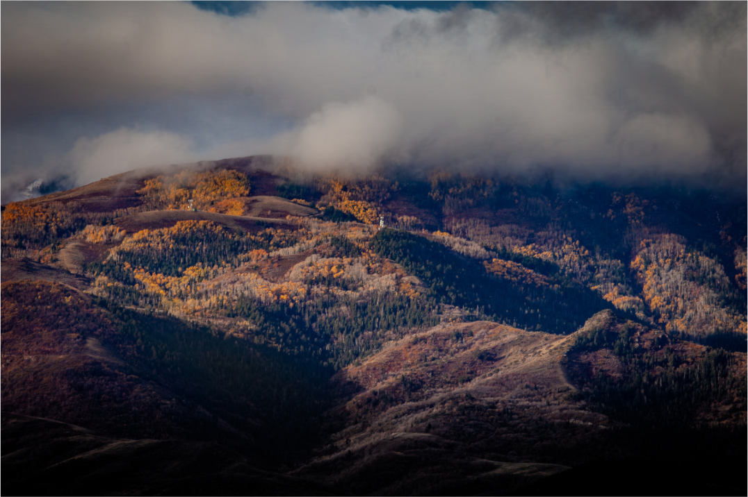 Main image Autumn Oquirrh Mountain Range Panoramic Utah