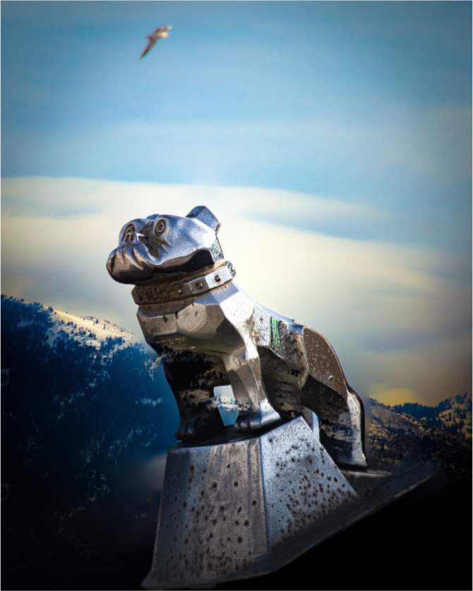 Main image Iconic Chrome Mack Truck Bulldog Hood Ornament