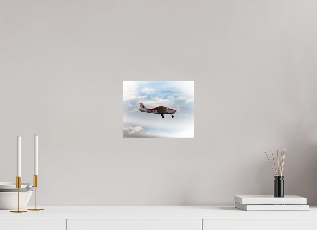 10 x 8″, Photo Print On Fuji Crystal DP II Piper Cherokee 140 N6448W South Valley Regional Airport